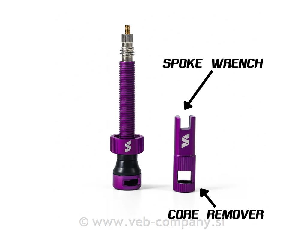 Ventill SWITCH Tubeless Airlock + Ključ