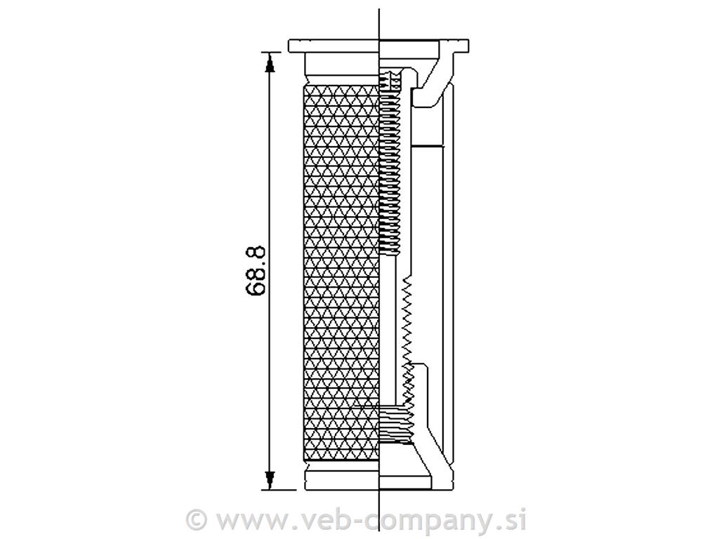 Zvezdica DEDA Expander 1-1/8"
