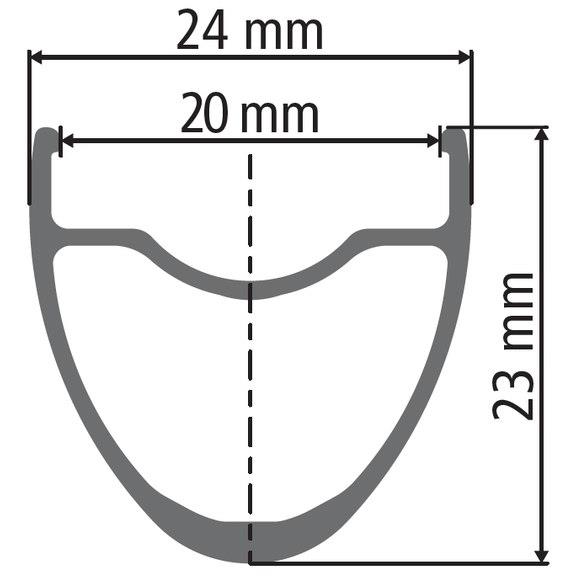 Obroč DT Swiss R 470 DB 28"