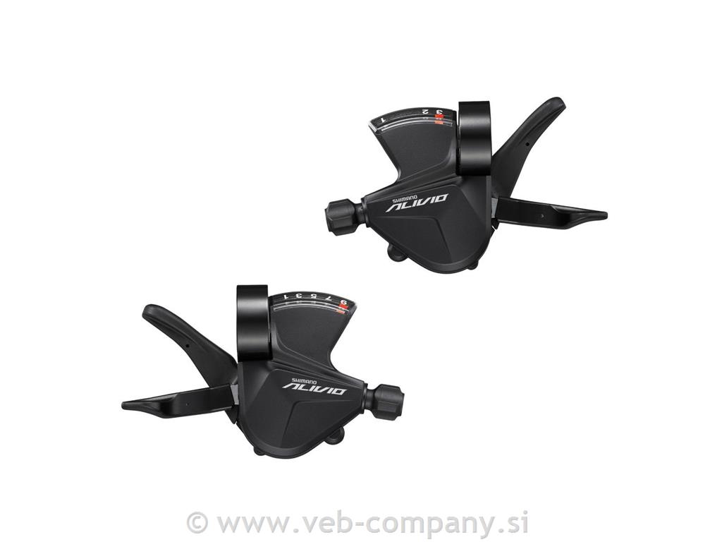 SHIMANO Ročica Prestav Alivio M3100 set