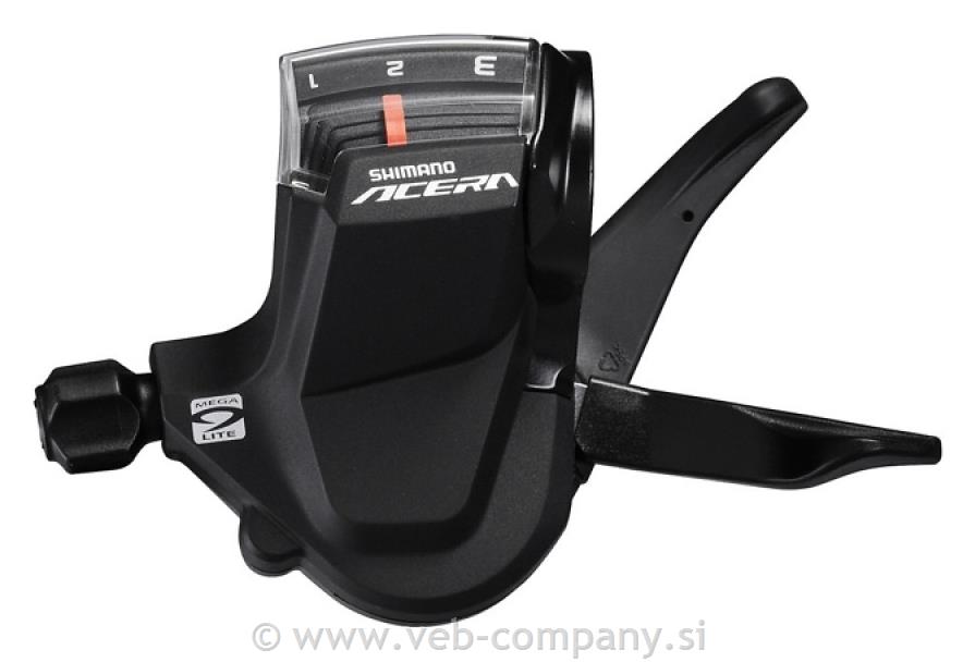 SHIMANO Ročica Prestav Alivio M3100