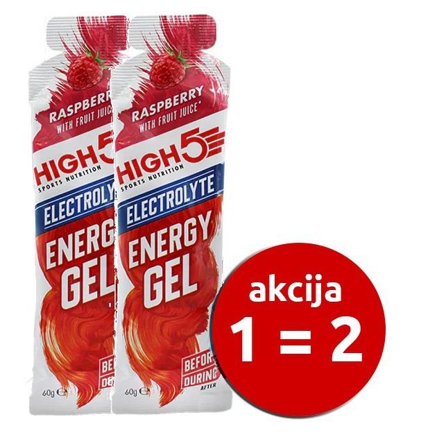 HIGH 5 Energy Gel Electrolyte 1+1 Gratis