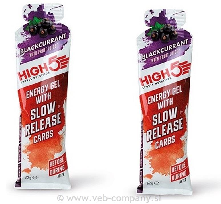 HIGH 5 Energy Gel Slow Release 1+1Gratis