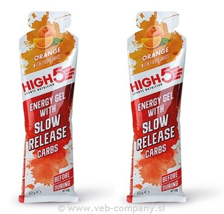 HIGH 5 Energy Gel Slow Release 1+1Gratis