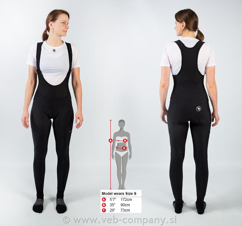 Hlače ENDURA Wms Xtract Bibtight