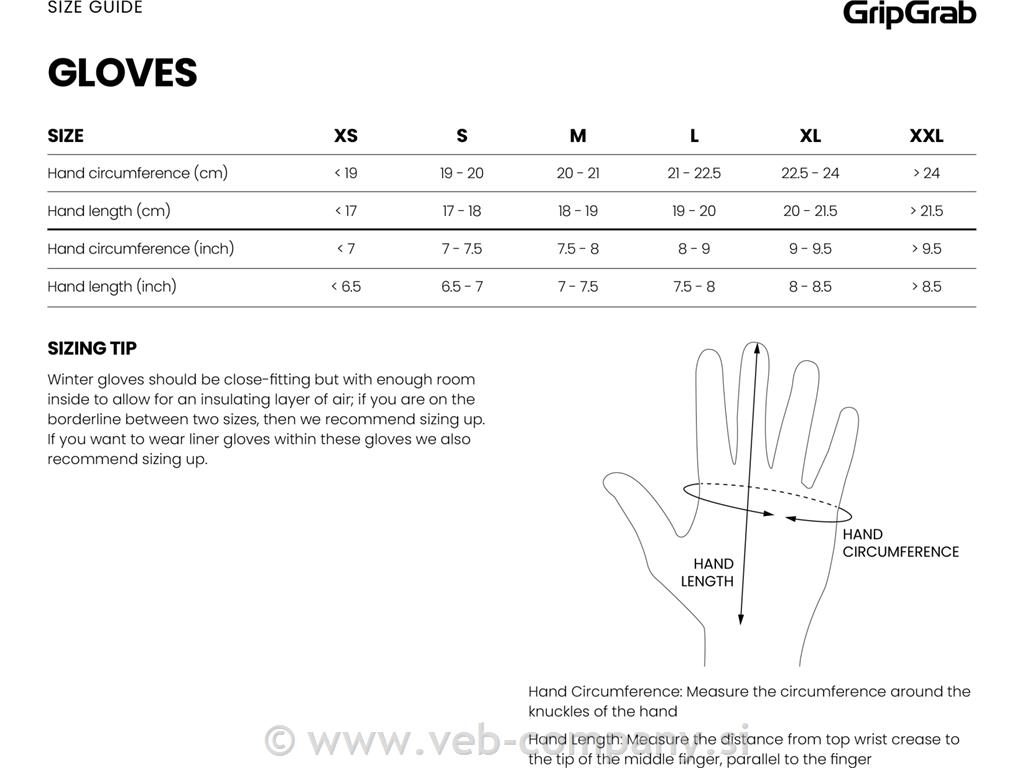GRIPGRAB Rokavice Ride II Windproof