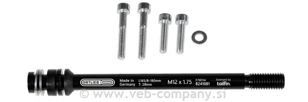 ORTLIEB Thru Axle M6-Connector 1,75mm