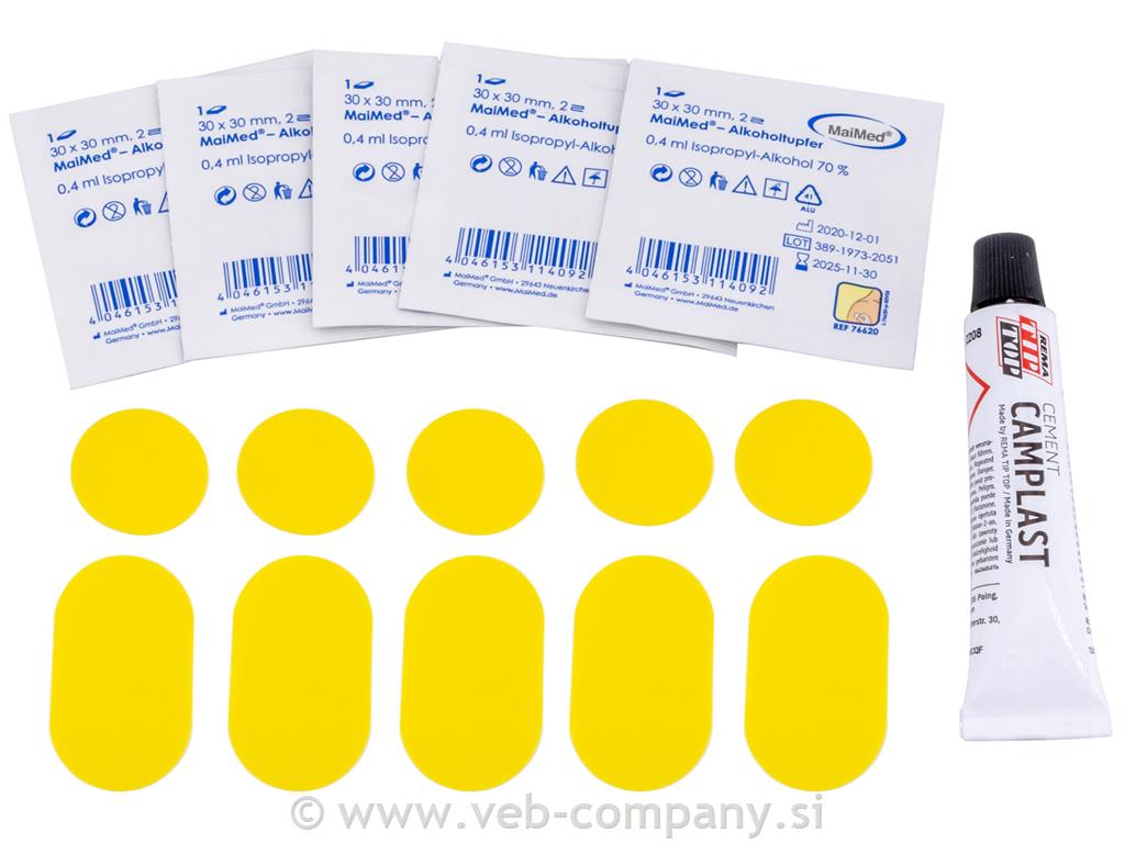 Krpe PIRELLI SmarTUBE Patch Kit