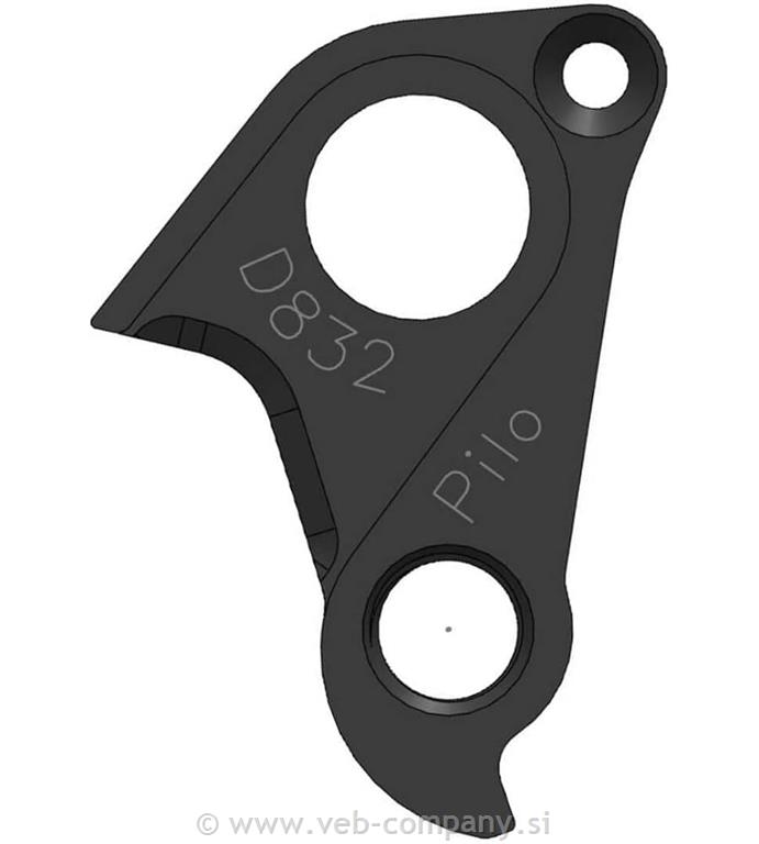 Nosilec Menjalnika PILO D832