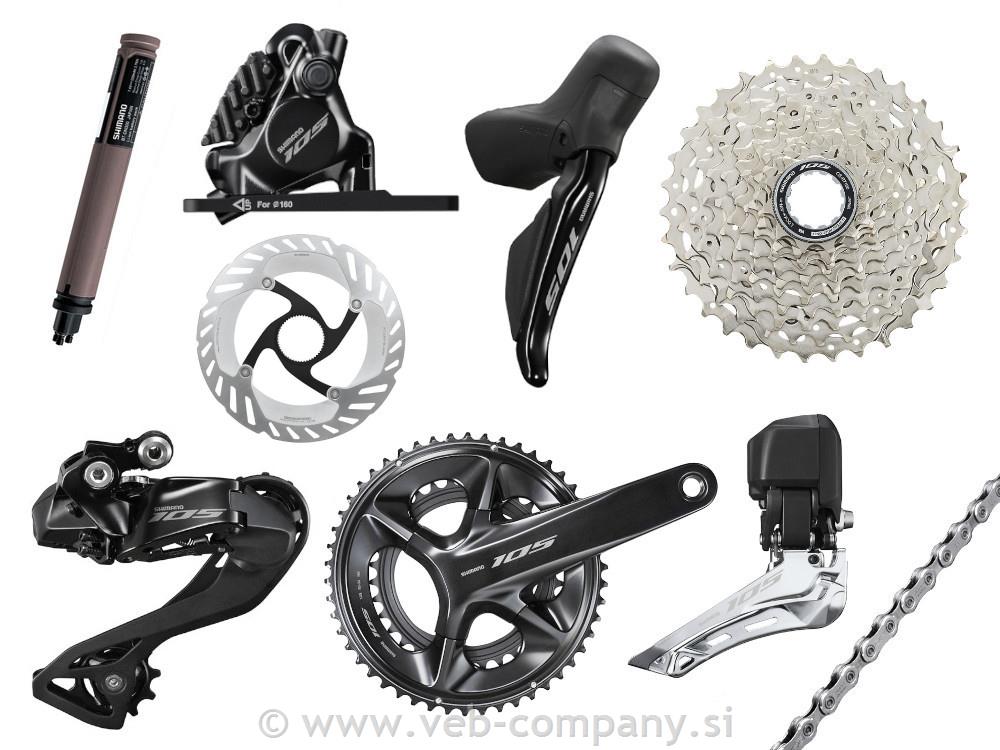 Skupina SHIMANO 105 Di2 R1750