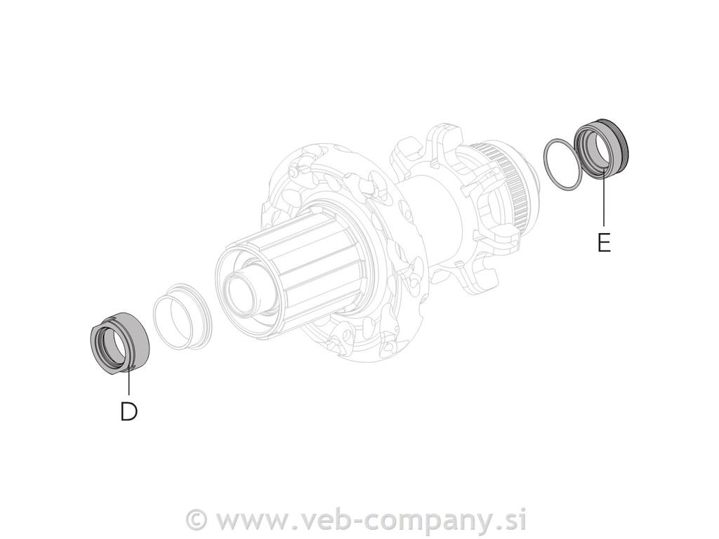 Rez.Deli CAMPAGNOLO Kit Zonda/Scirocco