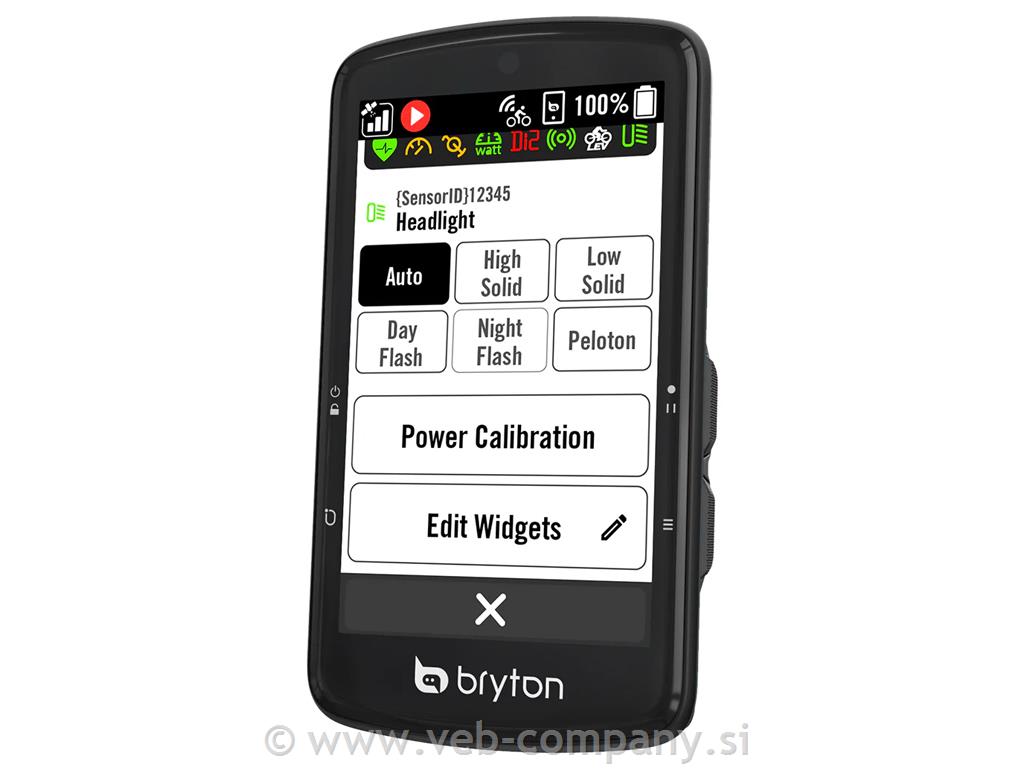 Števec BRYTON Rider S810 T