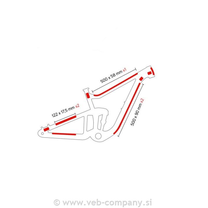 Zaščita okvirja ZEFAL Skin Armor XL